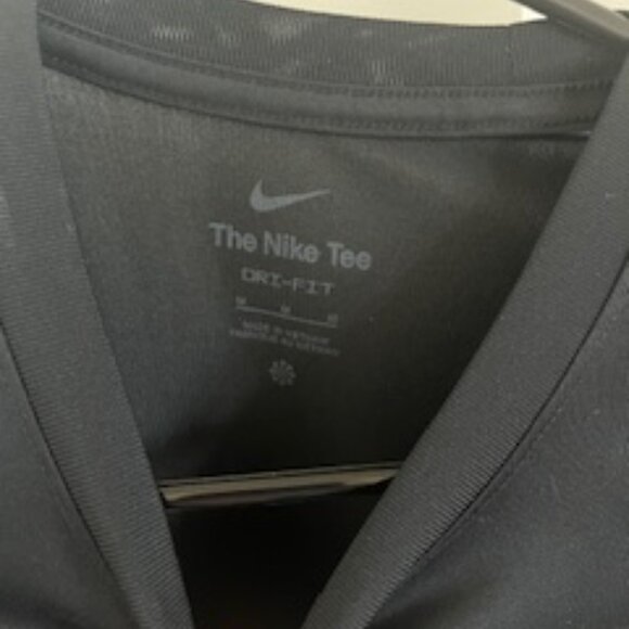 Boys Black Nike Dri Fit Shirt T-Shirt Size M Medium 10-12 - Picture 3 of 5